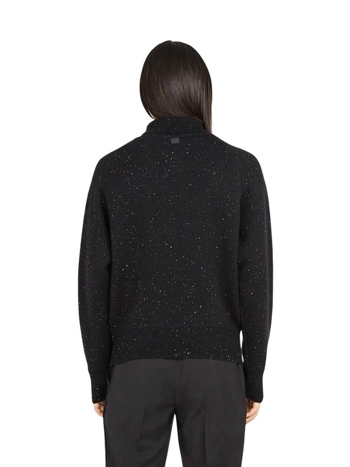 Salvatore Ferragamo - Tinted Sequined Turtleneck Sweater