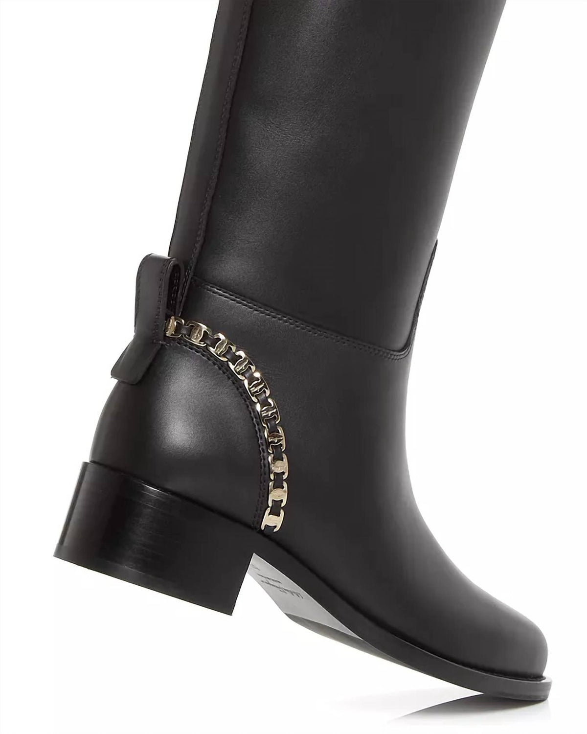 Salvatore Ferragamo - Women's Vara Chain Knee-high Boots