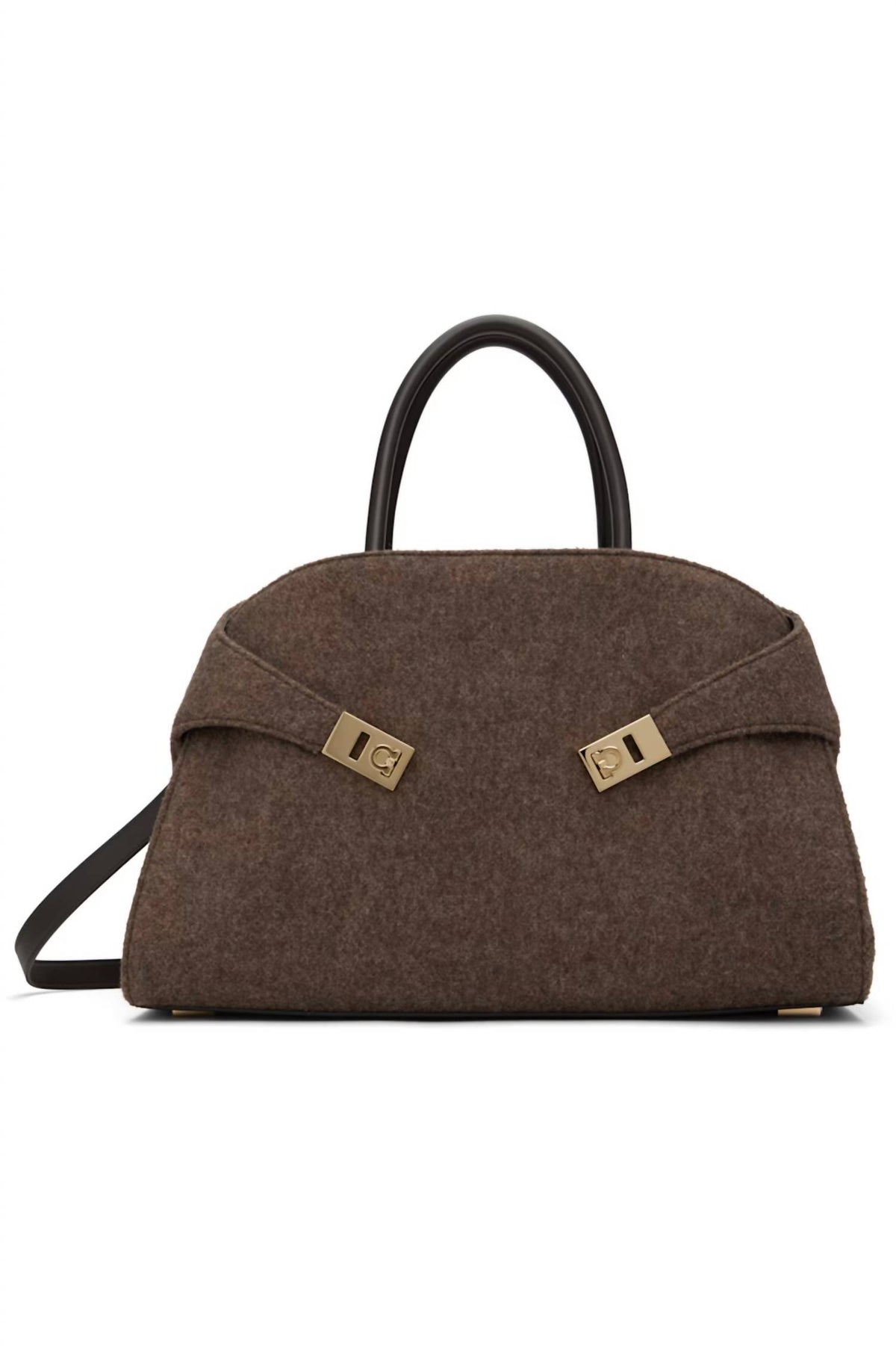 Salvatore Ferragamo - Wool Hug bag