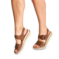 Salvia - Women's Arlo Low Wedge Sandal