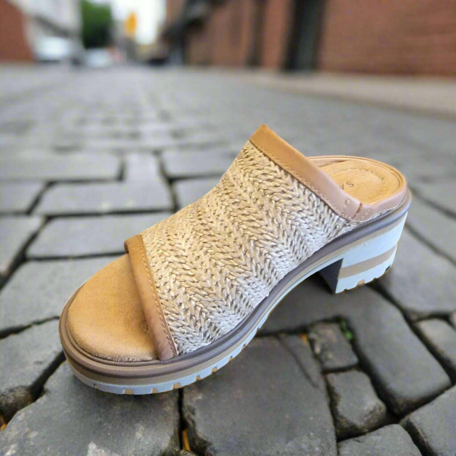 Salvia - Women's Harper X Heeled Sandal - brown - sandals - shoes