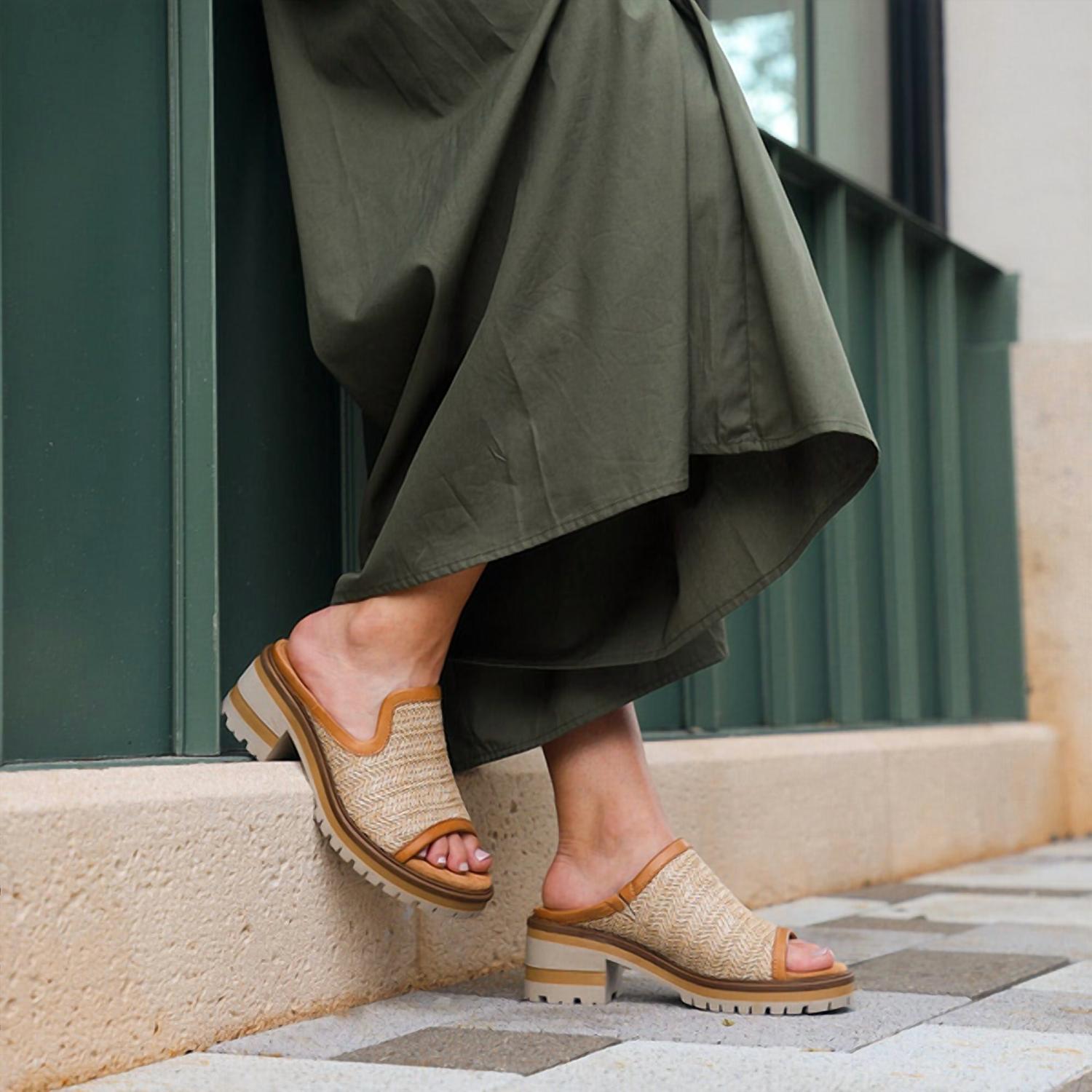 Salvia - Women's Harper X Heeled Sandal - brown - sandals - shoes