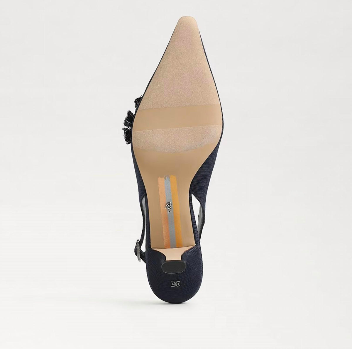 Sam Edelman - Women's Bianka Fabric Pointed Toe Slingback Kitten Heeled Pump