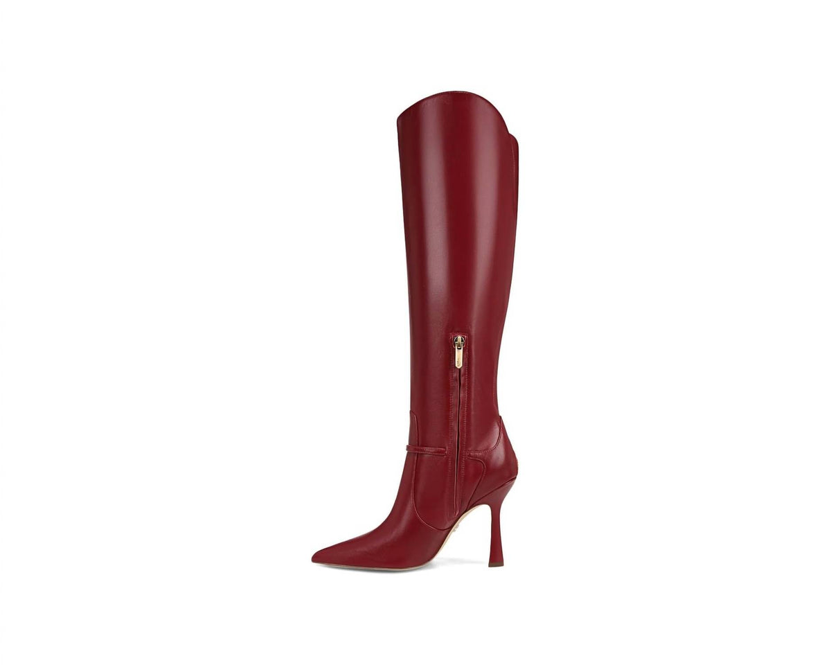 Sam Edelman - Women's Elia Pointed Toe Stiletto Heeled Over The Knee Boots