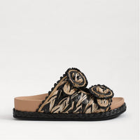 Sam Edelman - Women's Reina Rounded Open Toe Slip On Espadrilles Flat Sandals