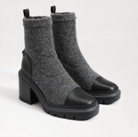 Sam Edelman - Women's Rozanna Knit Fashion Pull On Ankle Boots