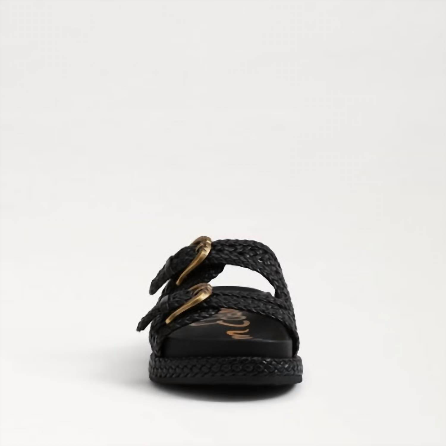 Sam Edelman - Women's Reid Buckle Platform Sandal - black - sandals - shoes
