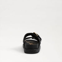 Sam Edelman - Women's Reid Buckle Platform Sandal - black - sandals - shoes
