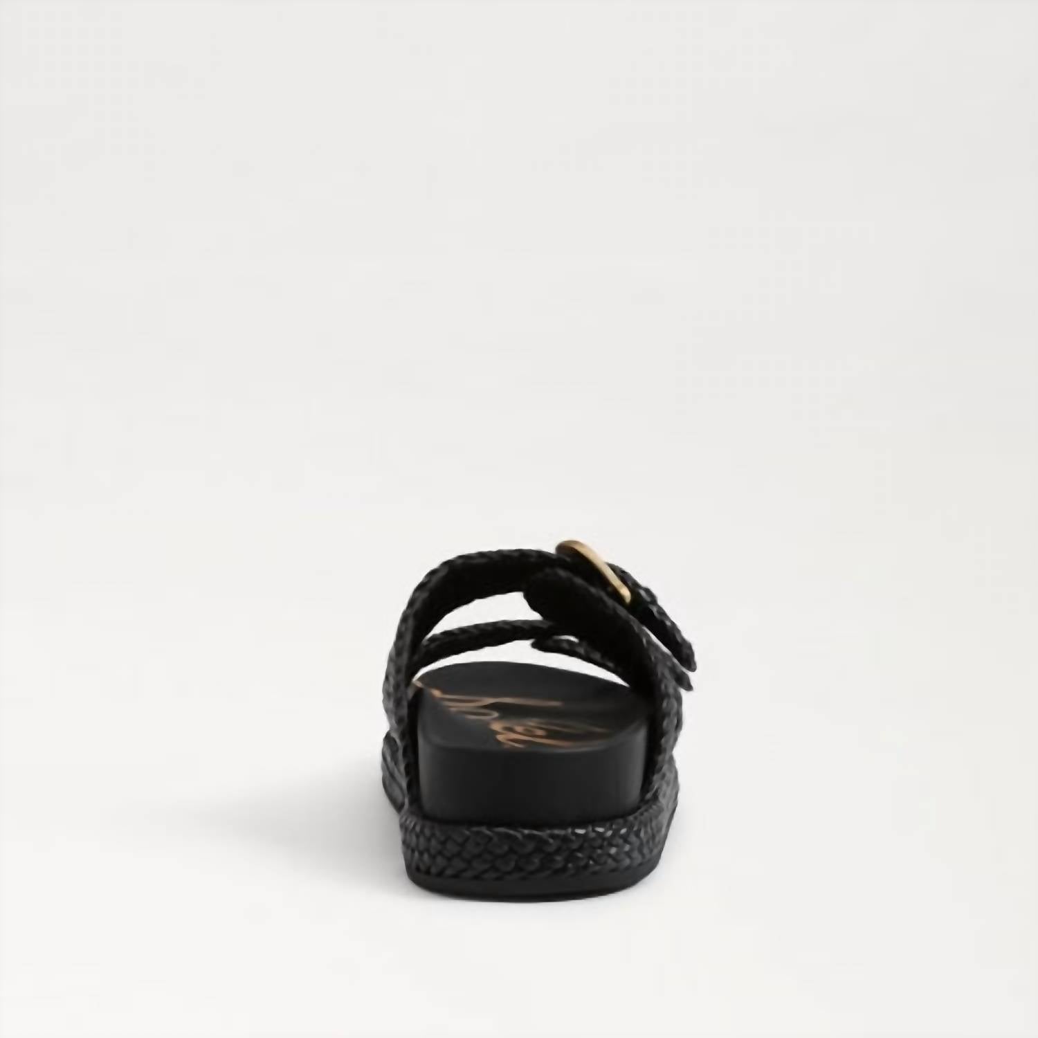 Sam Edelman - Women's Reid Buckle Platform Sandal - black - sandals - shoes