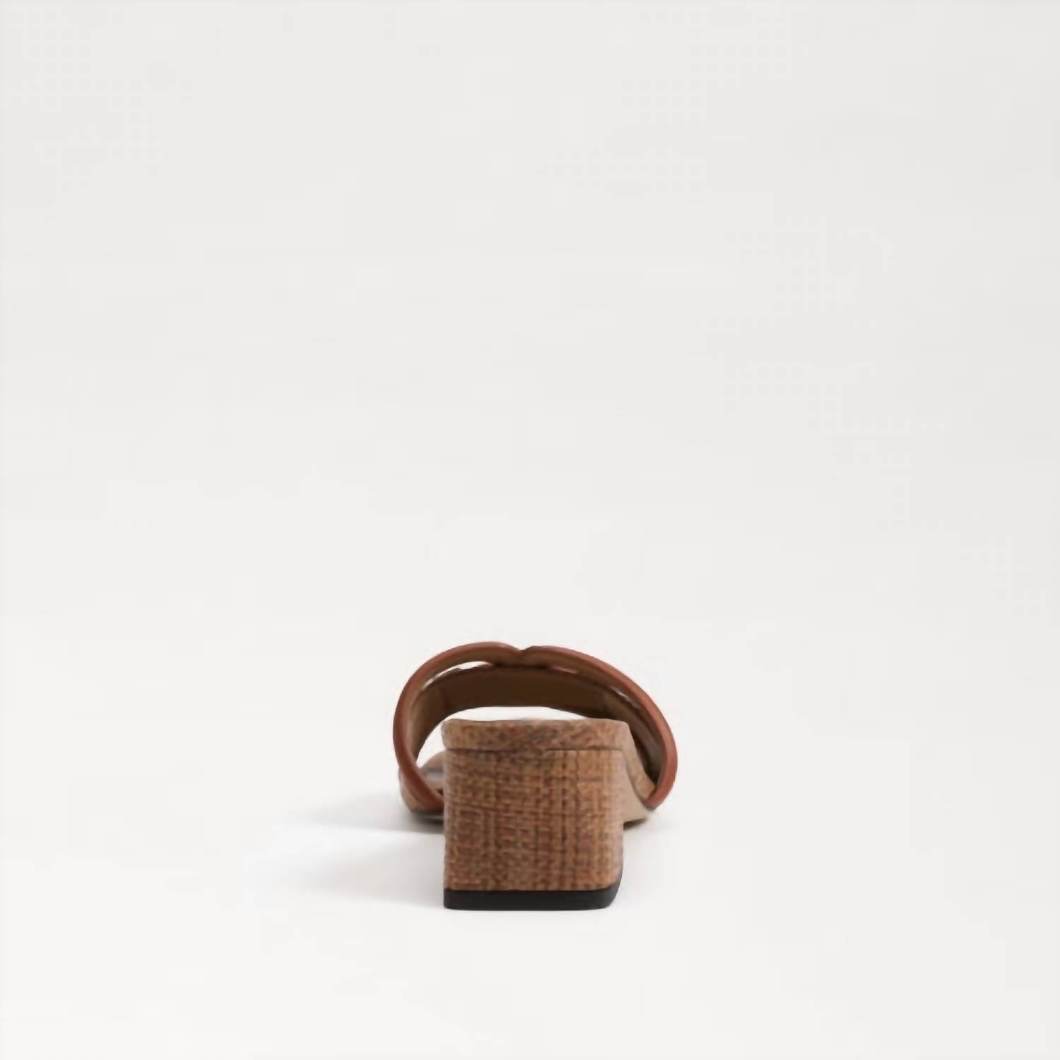 Sam Edelman - Women's Waylon Slide Sandal - brown - leather - sandals