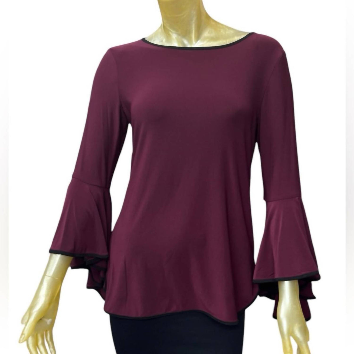 Sam & Jess - Elegant Bell Sleeve Top