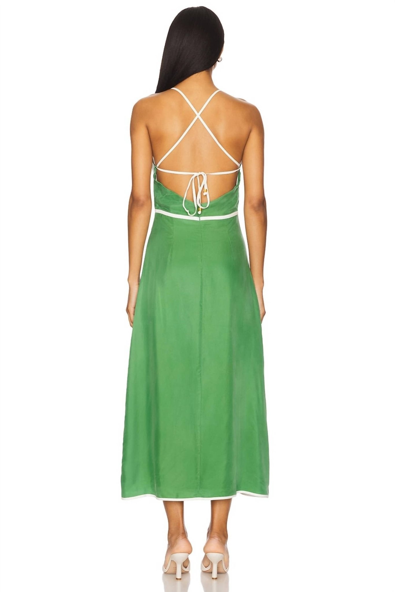 Sancia - Isobel Midi Dress - clothing - dresses - green