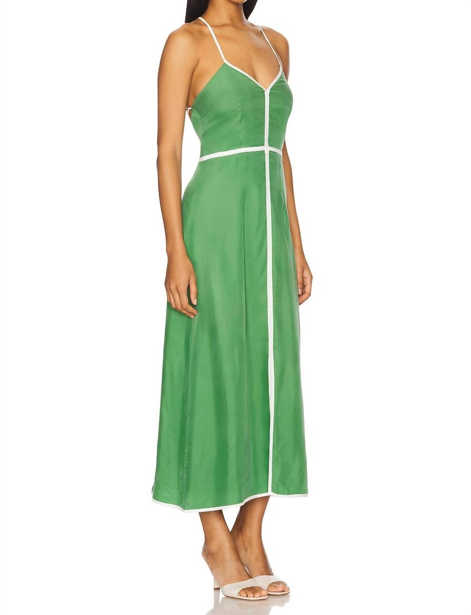 Sancia - Isobel Midi Dress - clothing - dresses - green