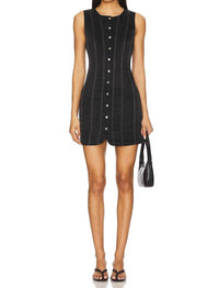 Sancia - Samara Mini Dress - black - clothing - dresses