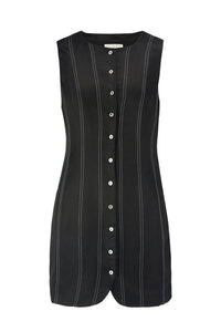 Sancia - Samara Mini Dress - black - clothing - dresses