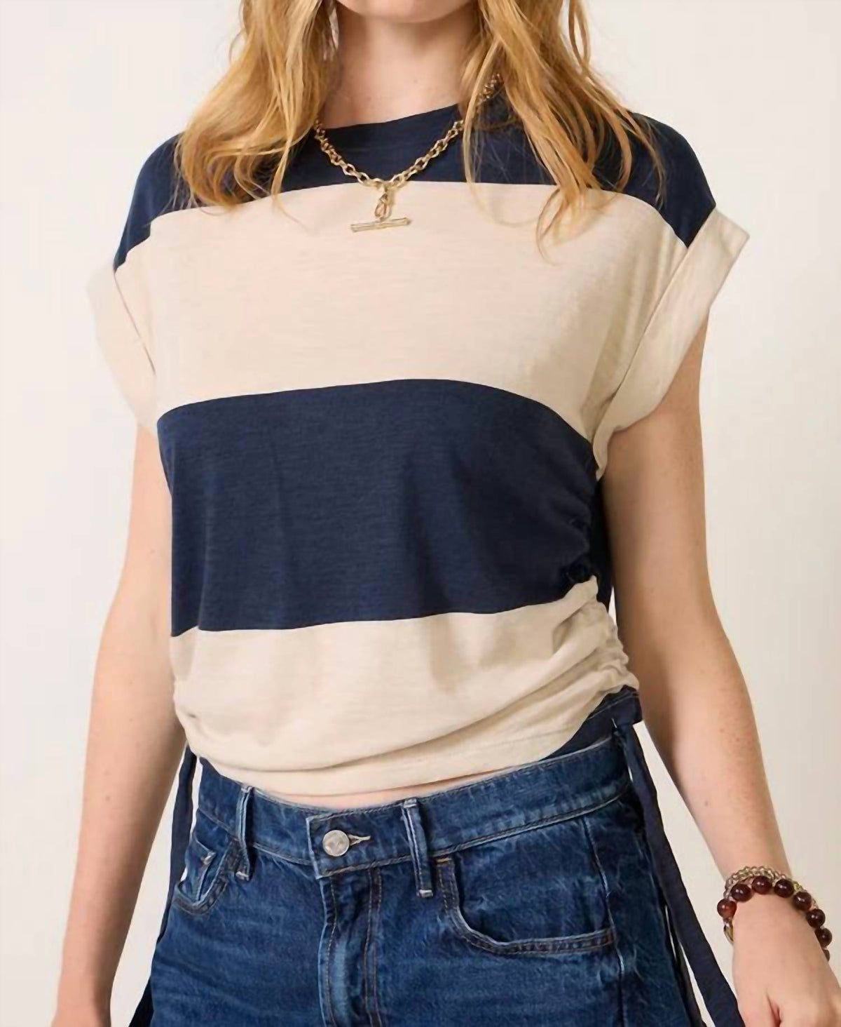 Sanctuary - All Day Ruched Tee