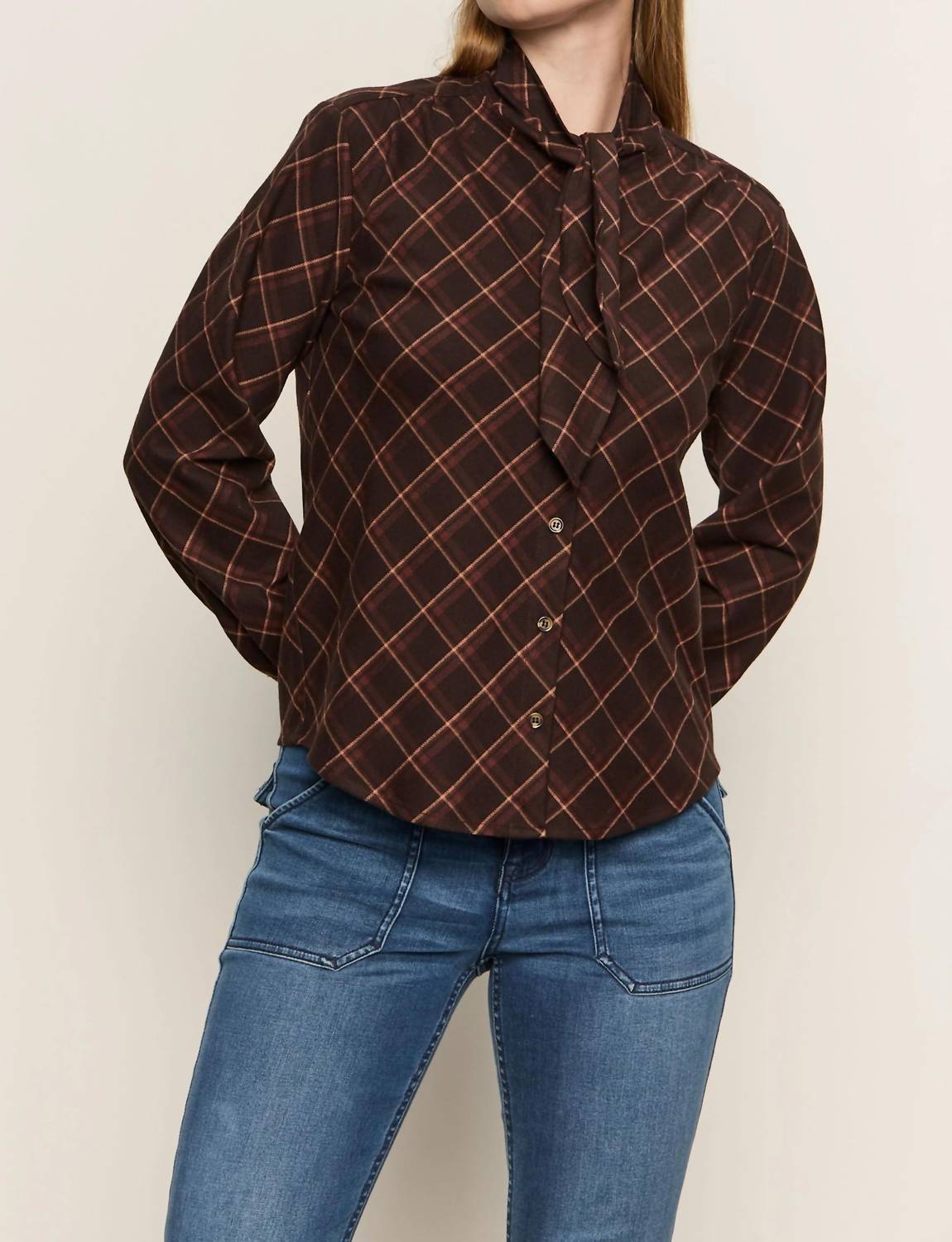 Sanctuary - Autumn Collared Blouse