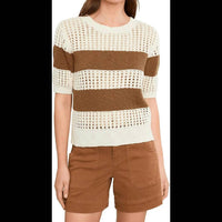 Sanctuary - Beachside Openwork Short Sleeve Tee