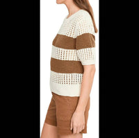 Sanctuary - Beachside Openwork Short Sleeve Tee