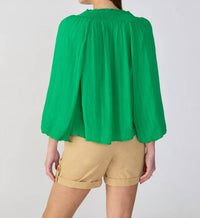 Sanctuary - Breezy Smock Neck Top