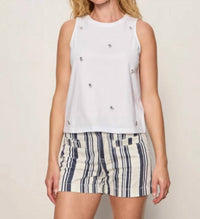 Sanctuary - Campari Embellished Tank Top