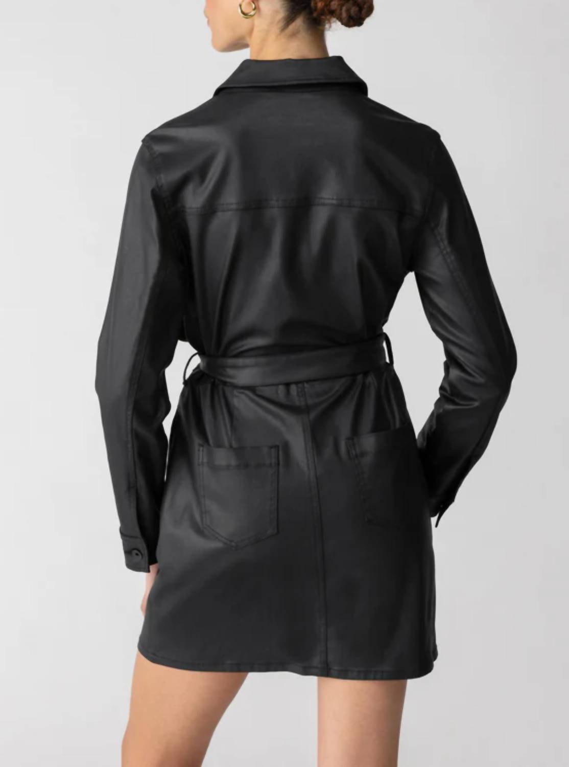 Sanctuary - Coated Denim Dress