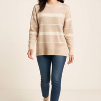Sanctuary - Cozy Striped Sweater