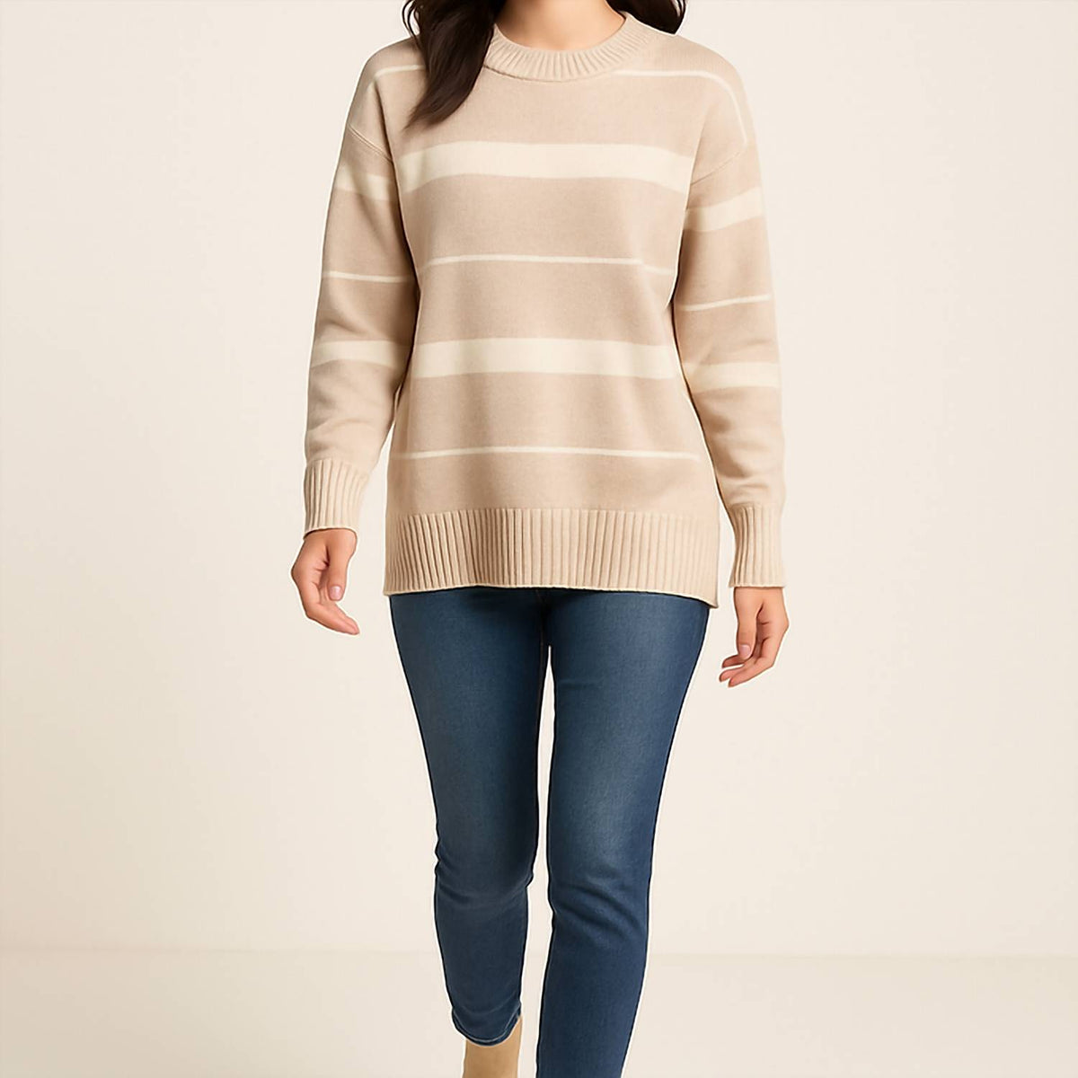 Sanctuary - Cozy Striped Sweater