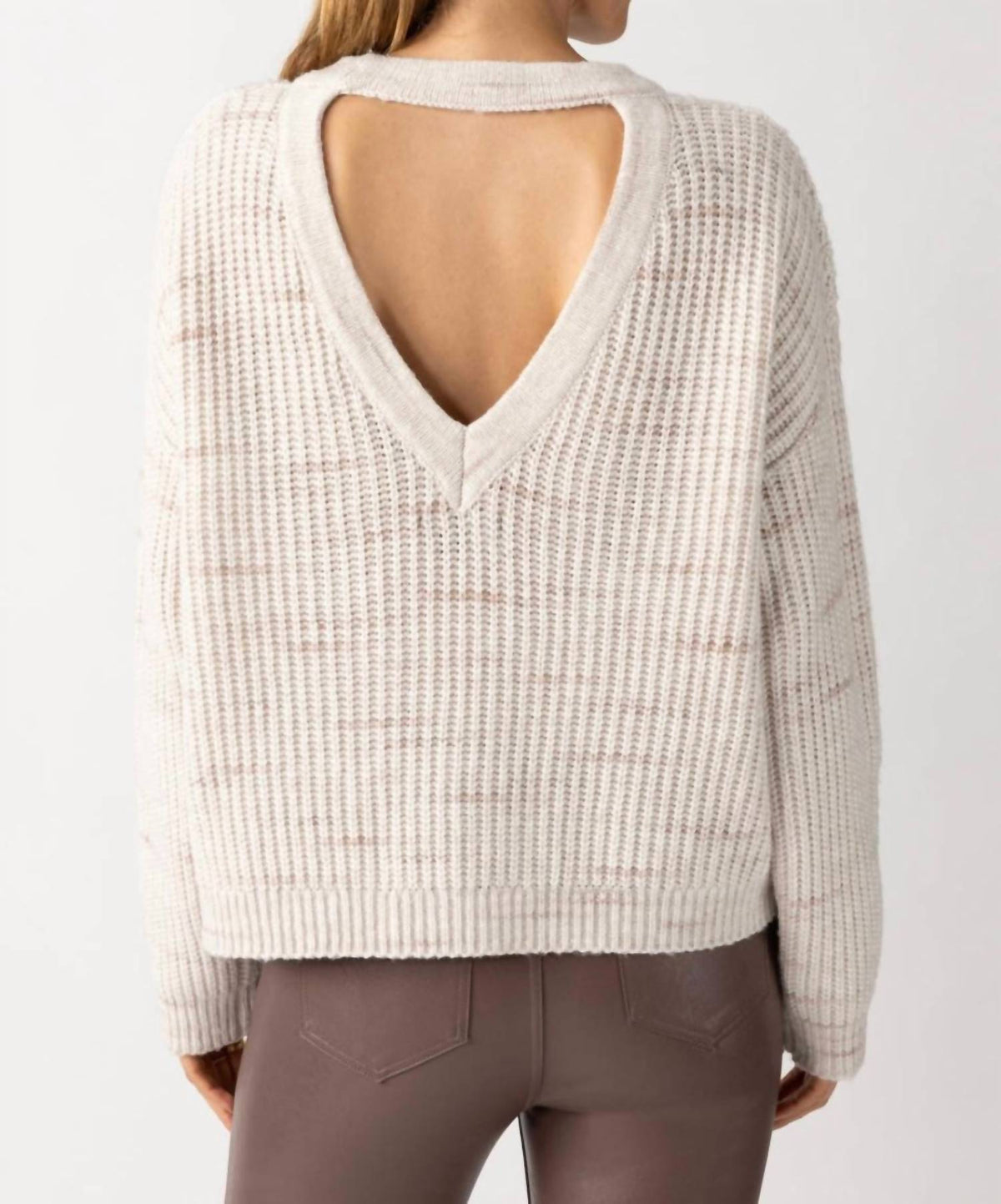Sanctuary - Cozy V Back Sweater