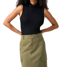 Sanctuary - Essential Sleeveless Mock Neck Tank