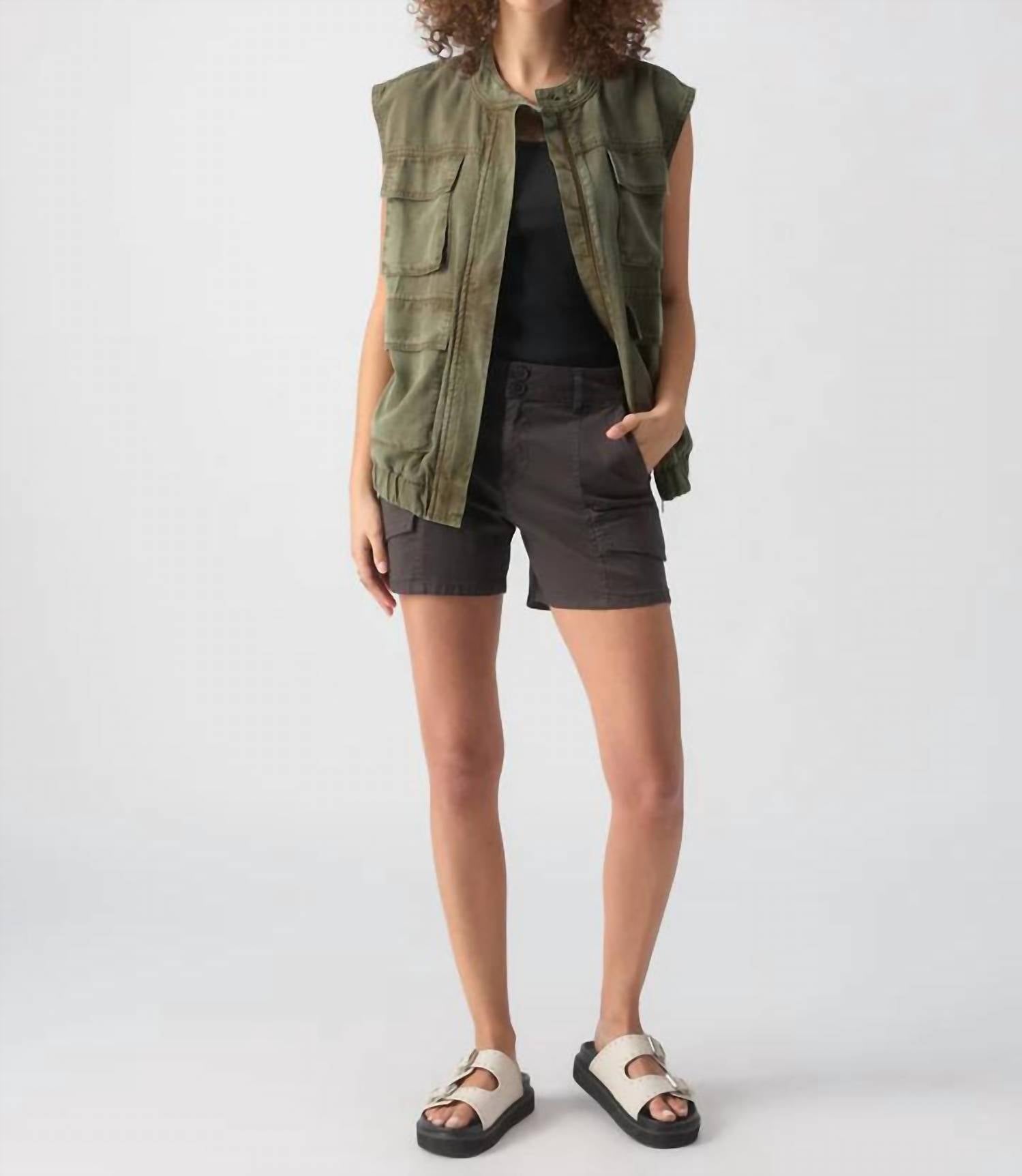 Sanctuary - Field Utility Vest - clothing - green - jackets