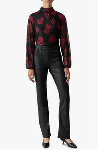 Sanctuary - Floral Print Mesh Top
