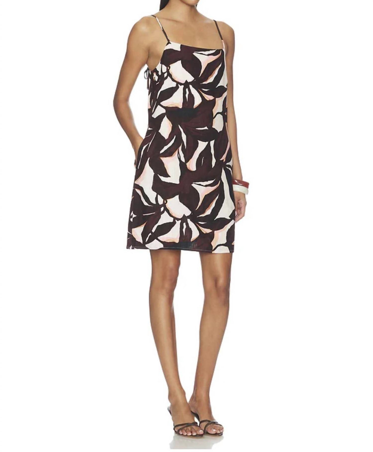 Sanctuary - hideaway linen strap dress