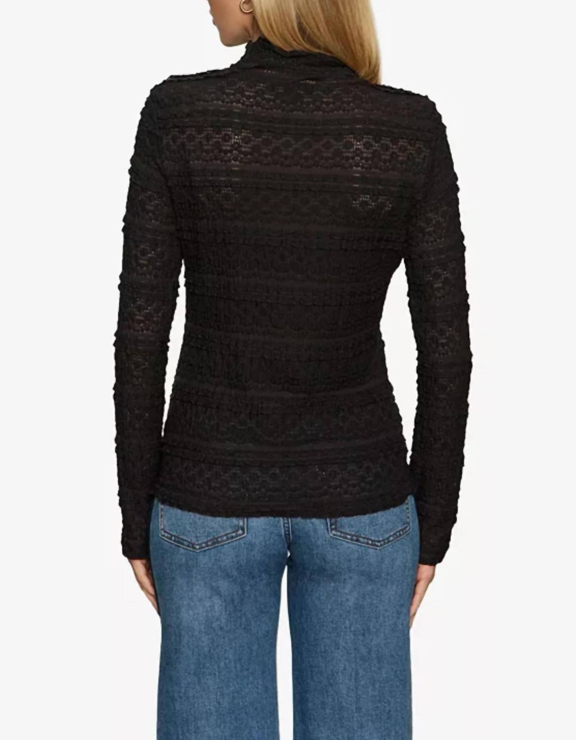 Sanctuary - High Crew Lace Tee
