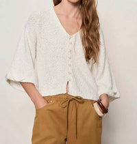 Sanctuary - I’m Yours Button Front Sweater