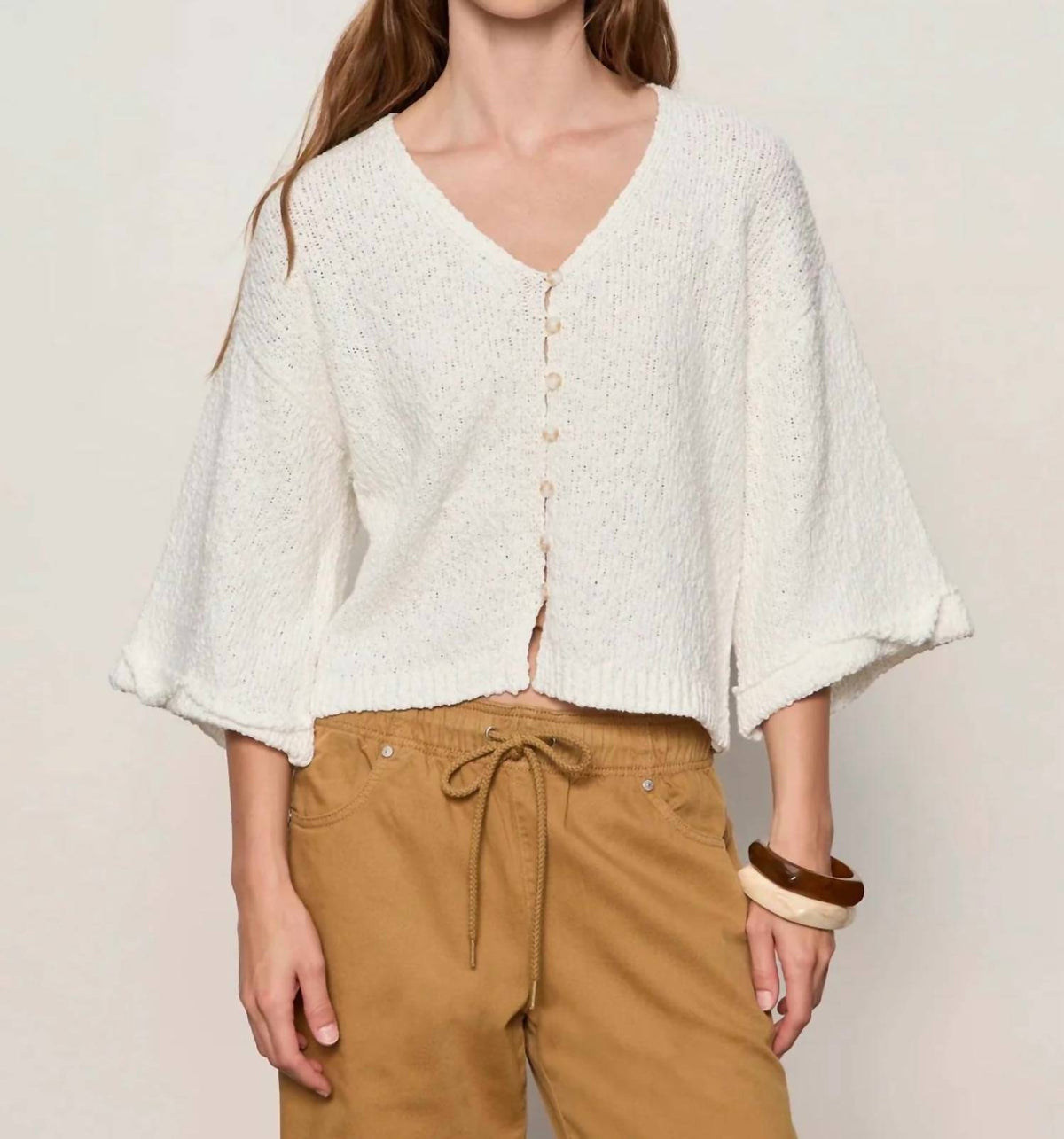 Sanctuary - I’m Yours Button Front Sweater