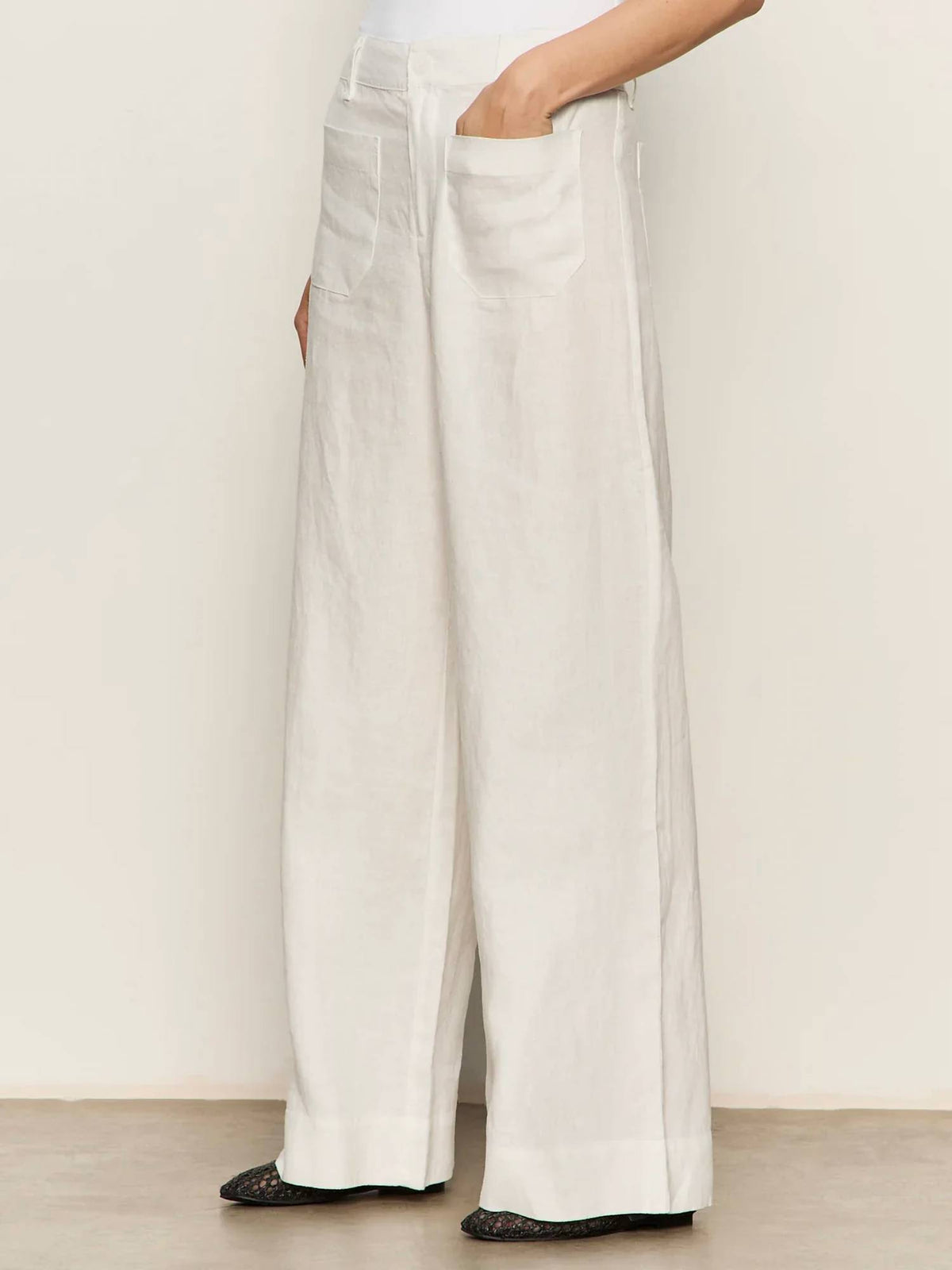 Sanctuary - Linen Marine Pant