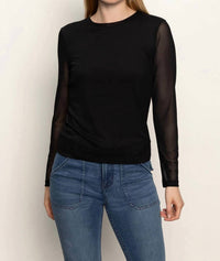 Sanctuary - Long Sleeve Perfect Mesh Tee