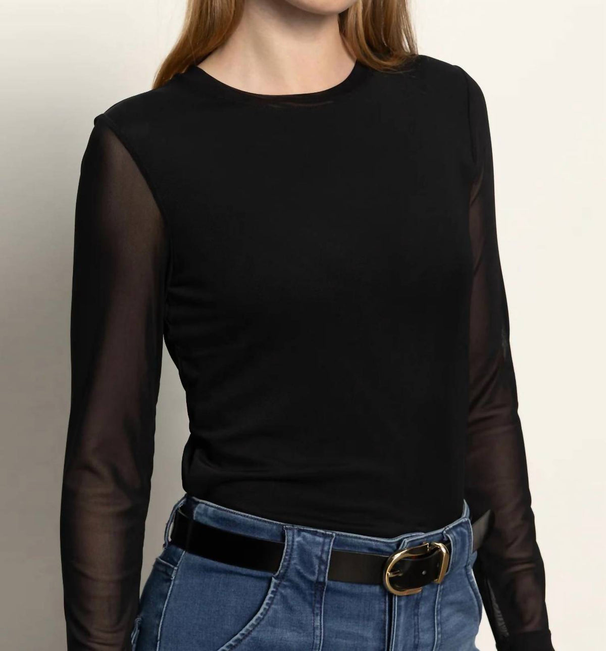 Sanctuary - Long Sleeve Perfect Mesh Tee