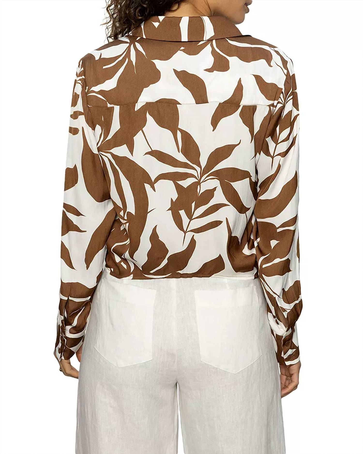 Sanctuary - Lover Tie Blouse - blouses - brown - clothing