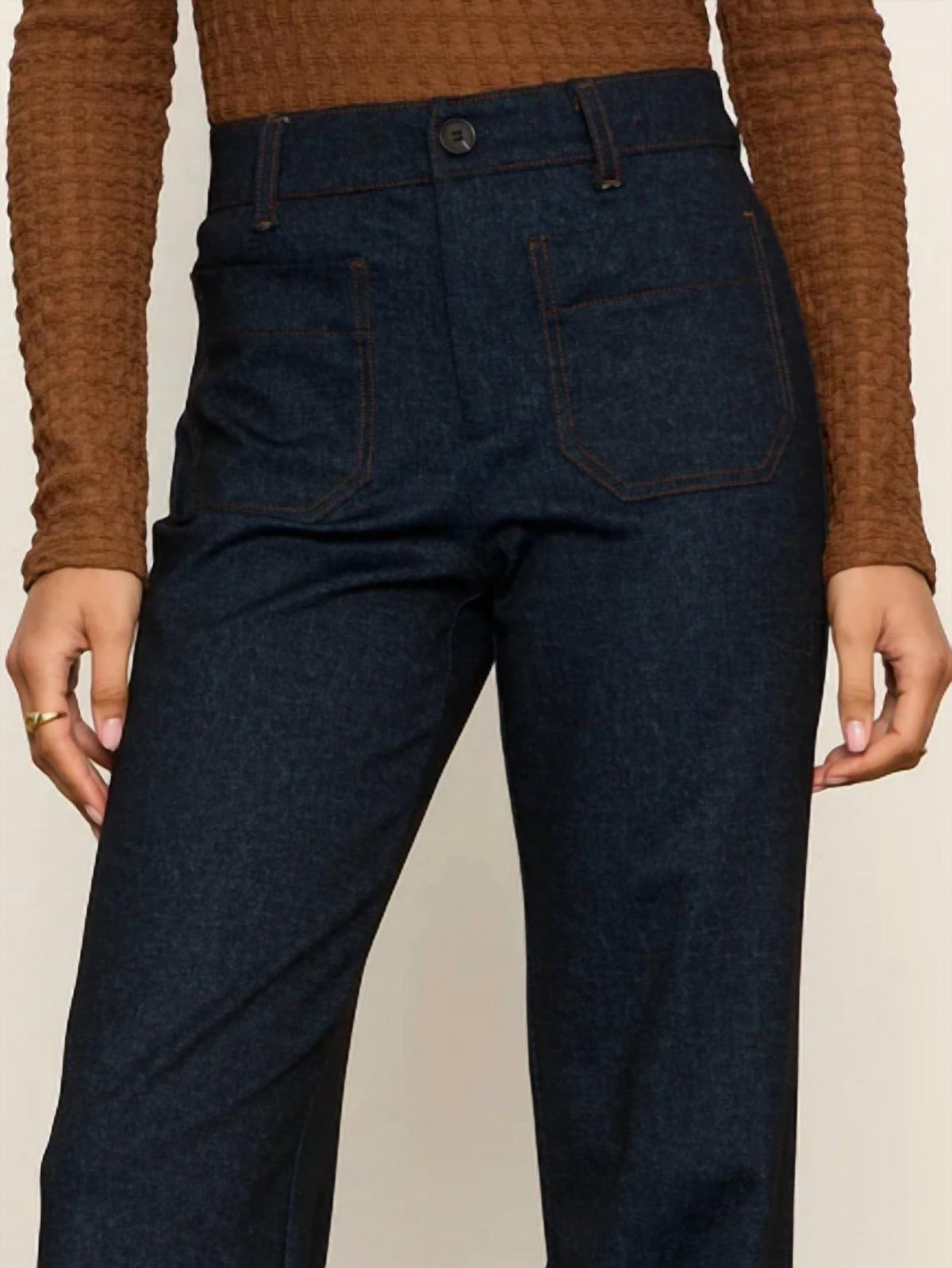 Sanctuary - Marine Knit Denim Pant