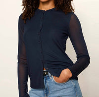 Sanctuary - Mesh Long Sleeve Cardigan