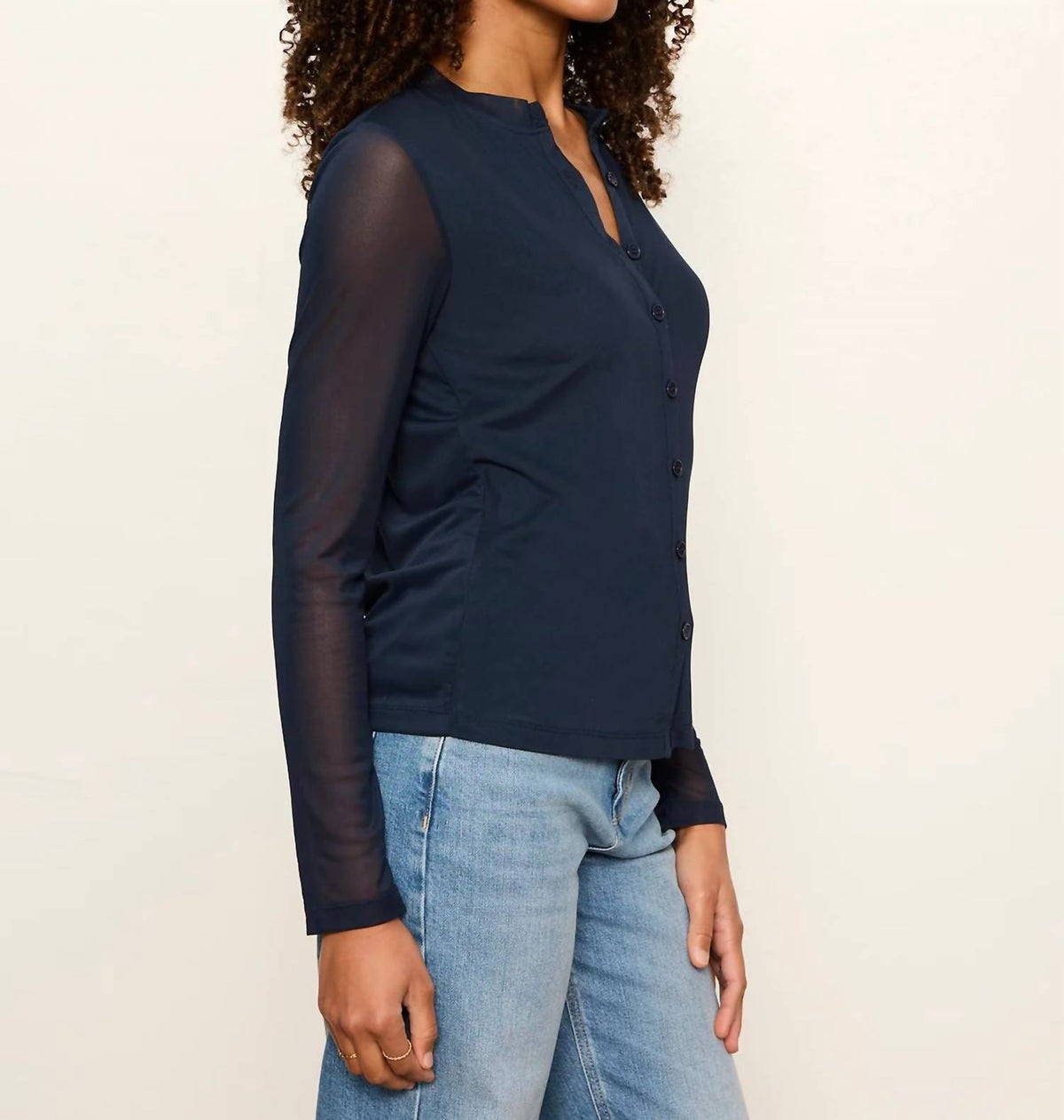 Sanctuary - Mesh Long Sleeve Cardigan