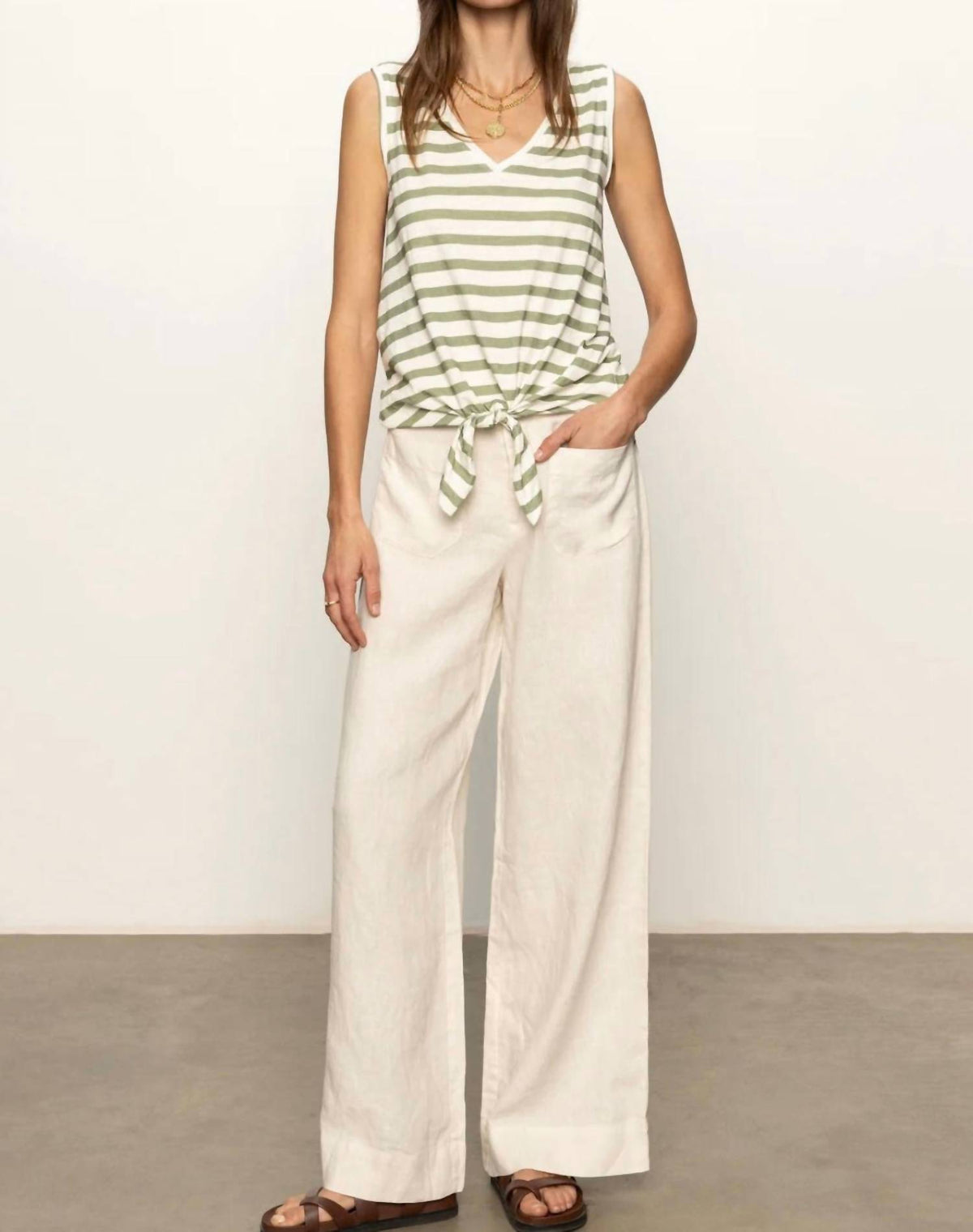 Sanctuary - Molly Marine Wide Leg Pants