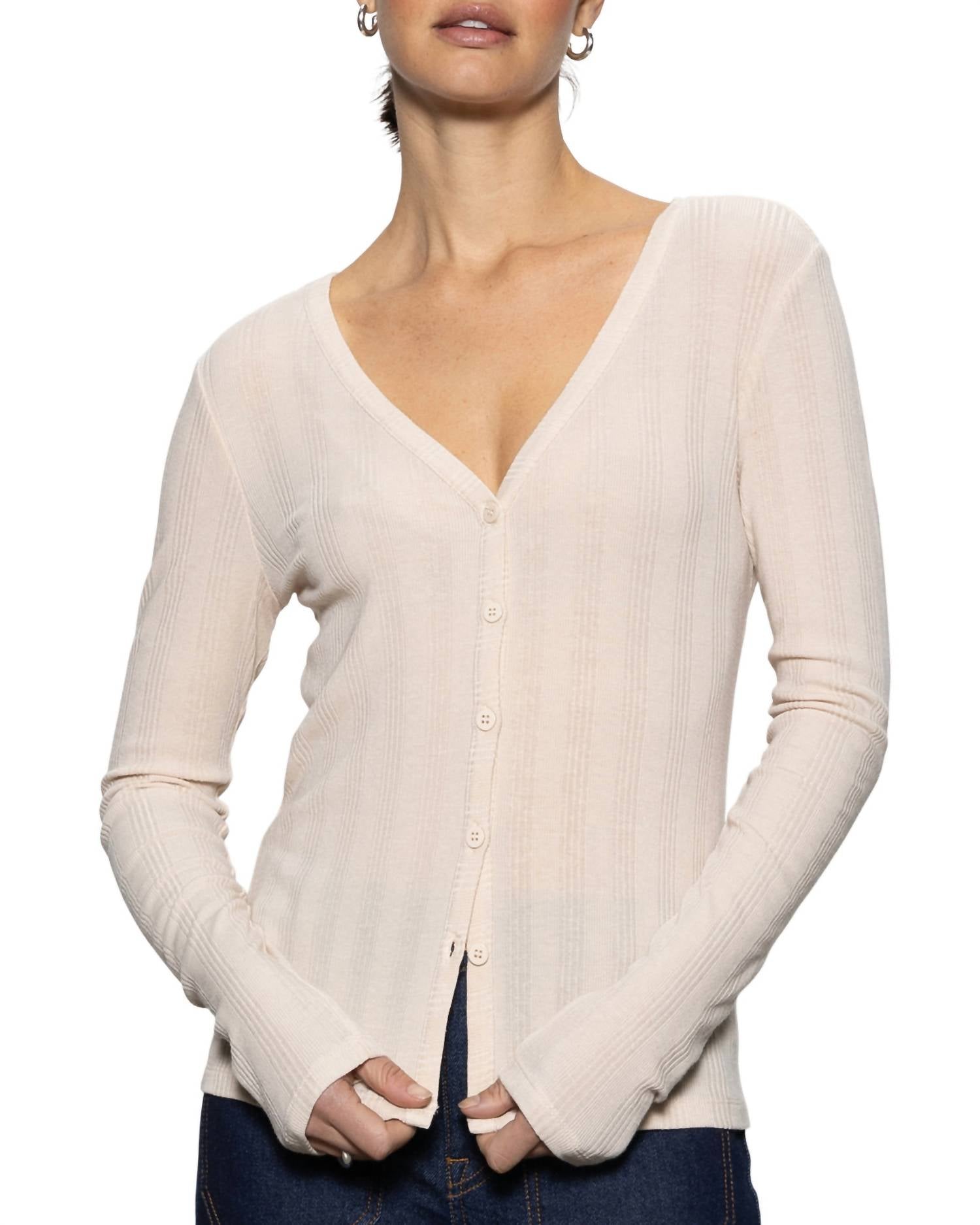 Sanctuary - Only Gaze Knit Top - blouses - clothing - lyocell