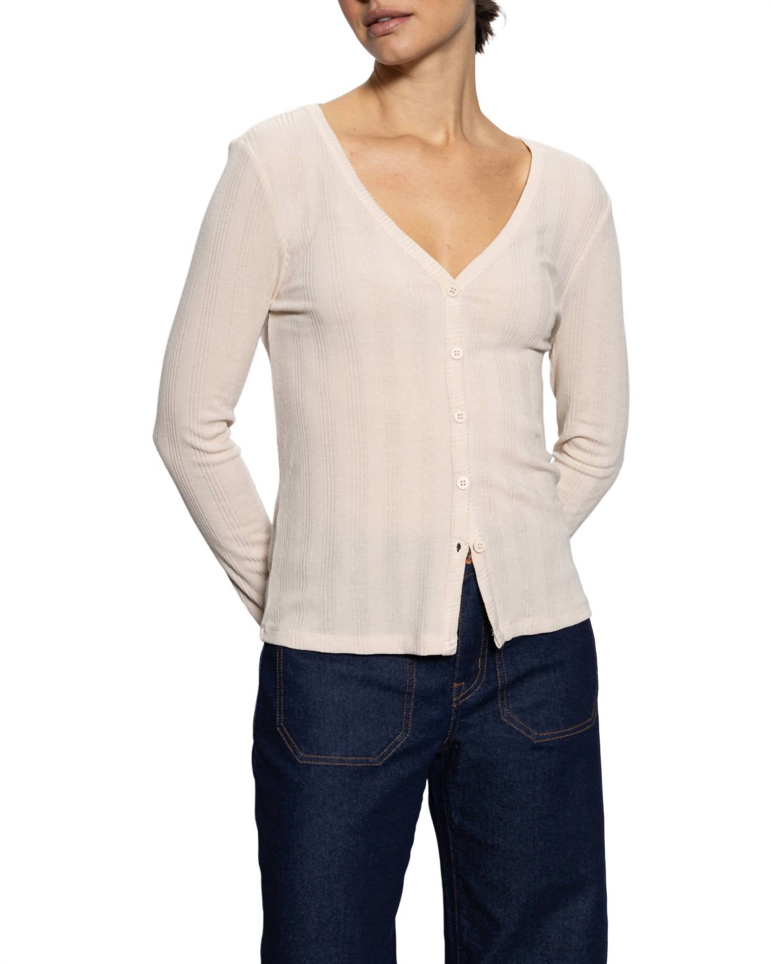 Sanctuary - Only Gaze Knit Top - blouses - clothing - lyocell
