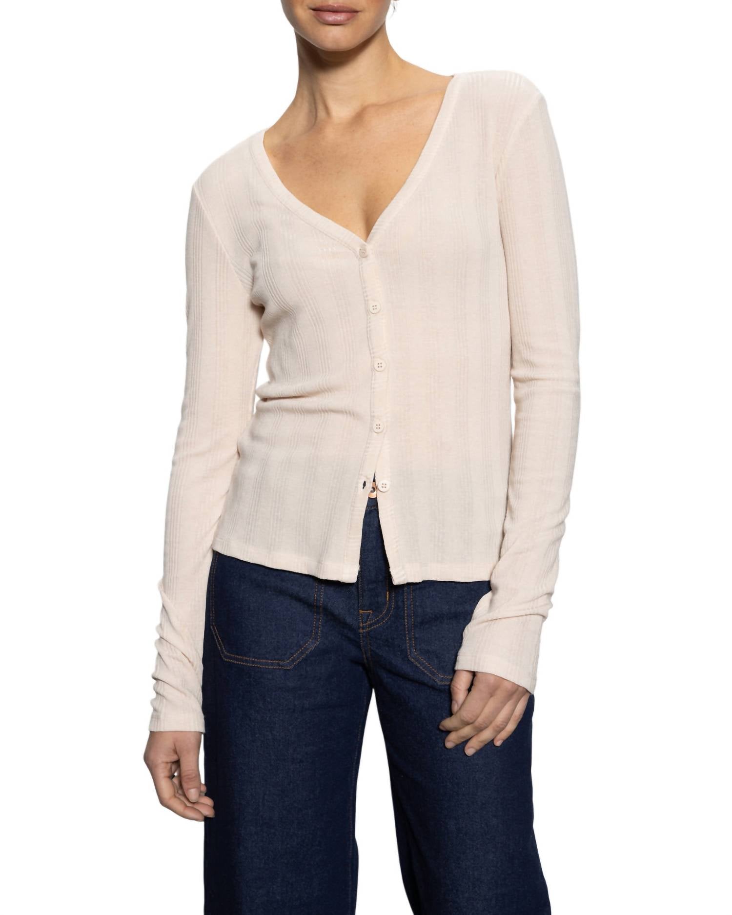 Sanctuary - Only Gaze Knit Top - blouses - clothing - lyocell