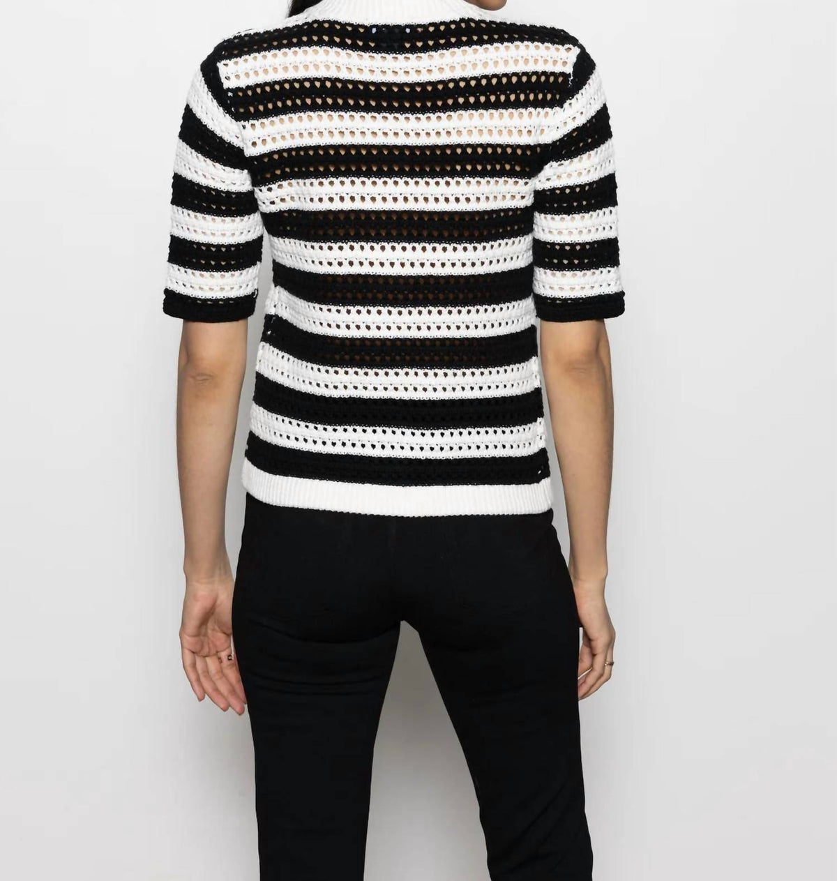 Sanctuary - Open Knit Sweater Jacket