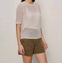 Sanctuary - Open Knit Sweater Tee