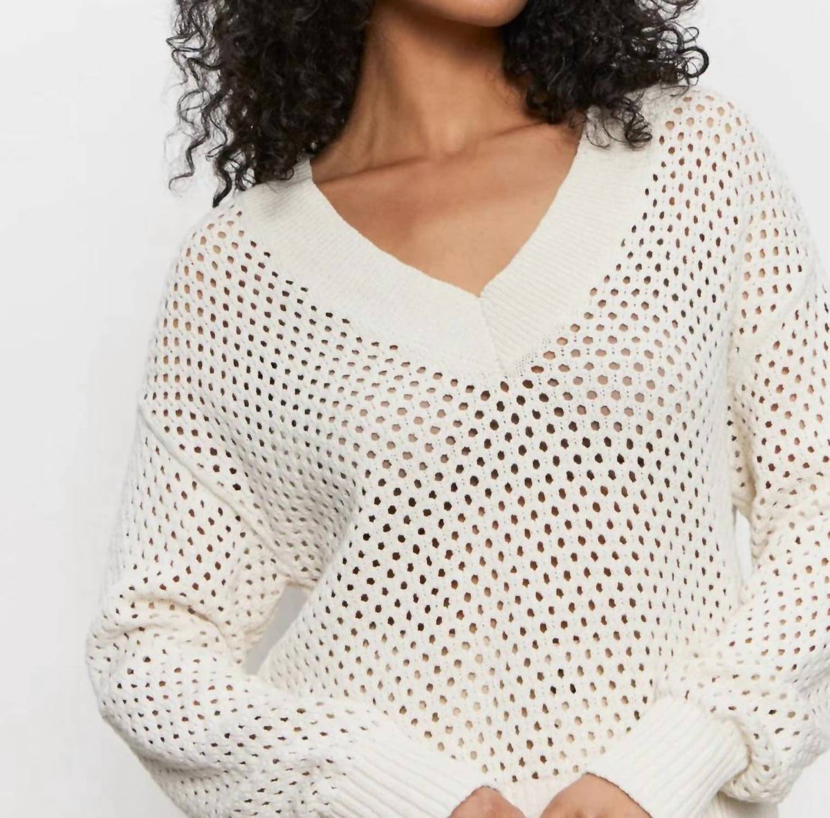 Sanctuary - Openwork Sweater